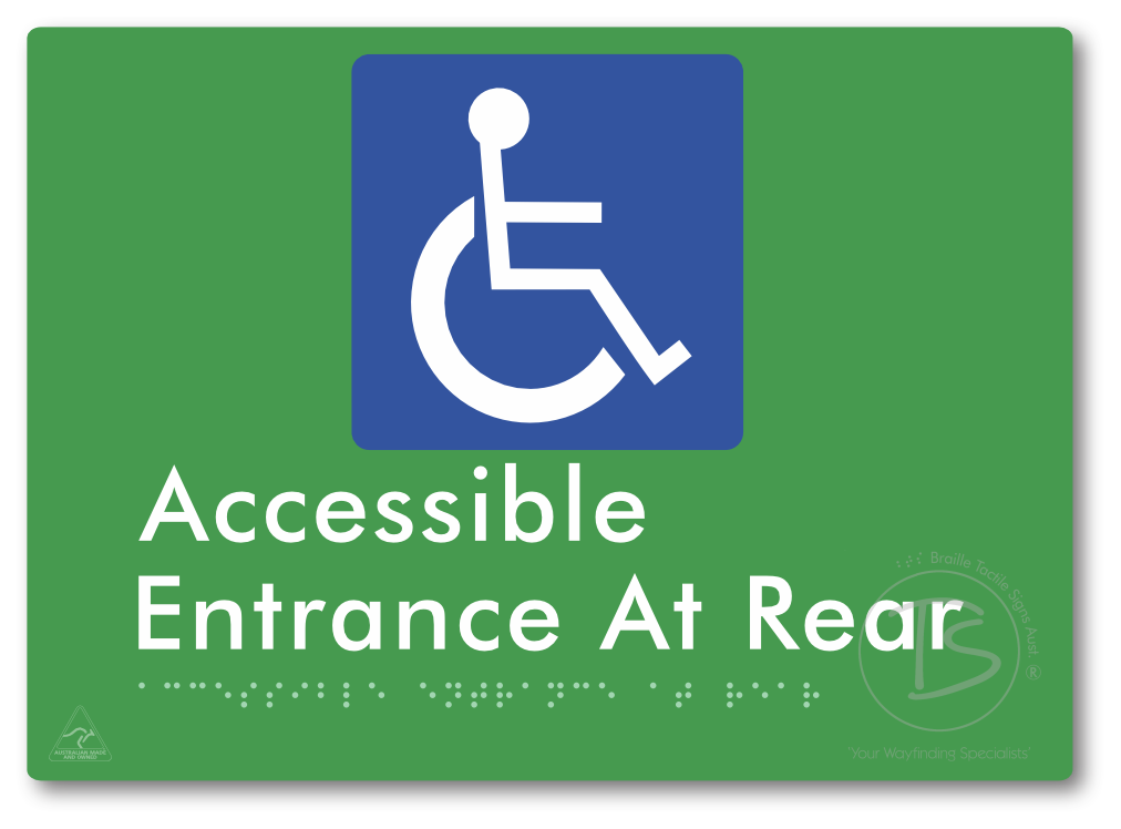 Accessible Entrance at Rear