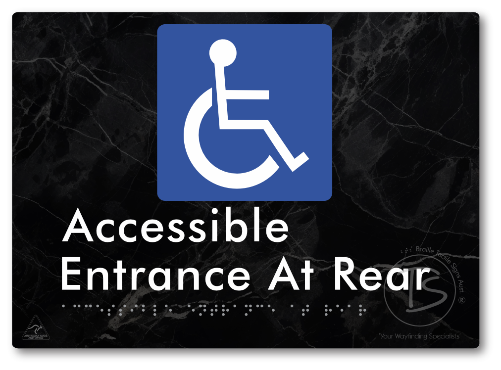 Accessible Entrance at Rear