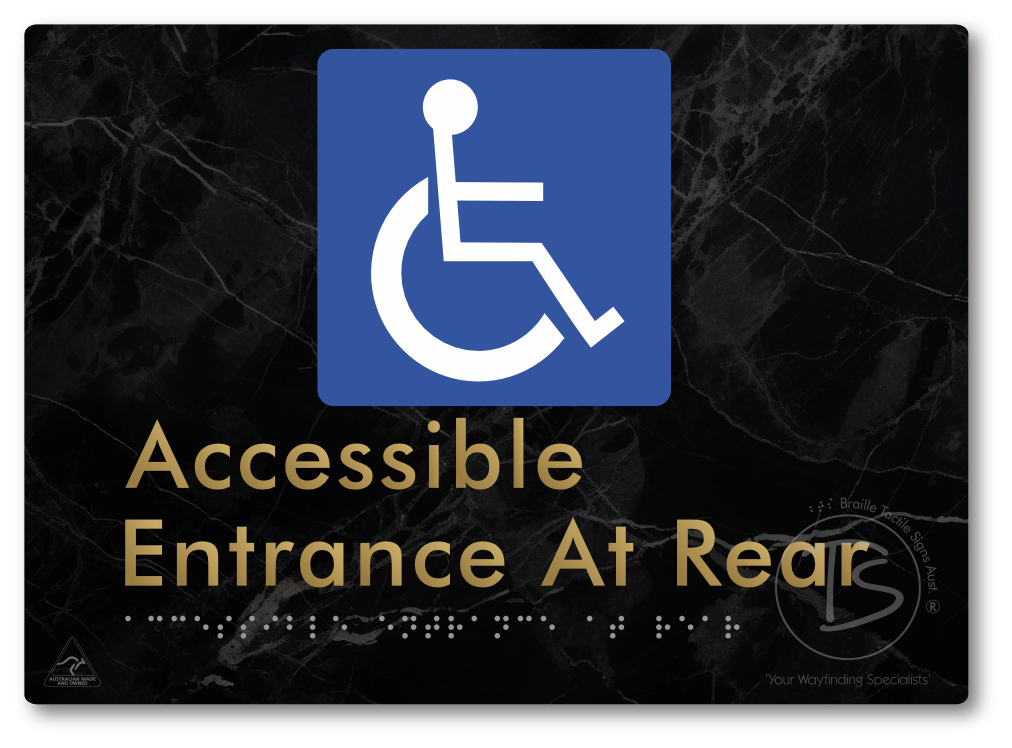 Accessible Entrance at Rear