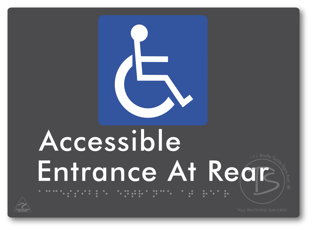Accessible Entrance at Rear