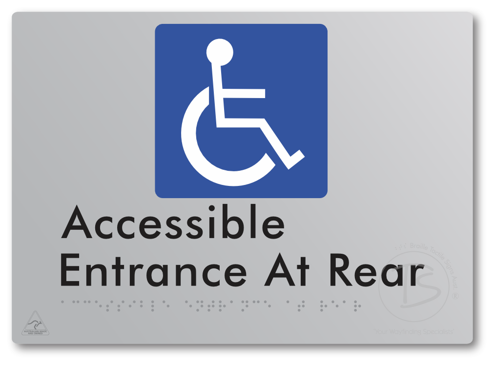 Accessible Entrance at Rear