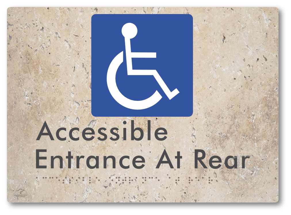 Accessible Entrance at Rear