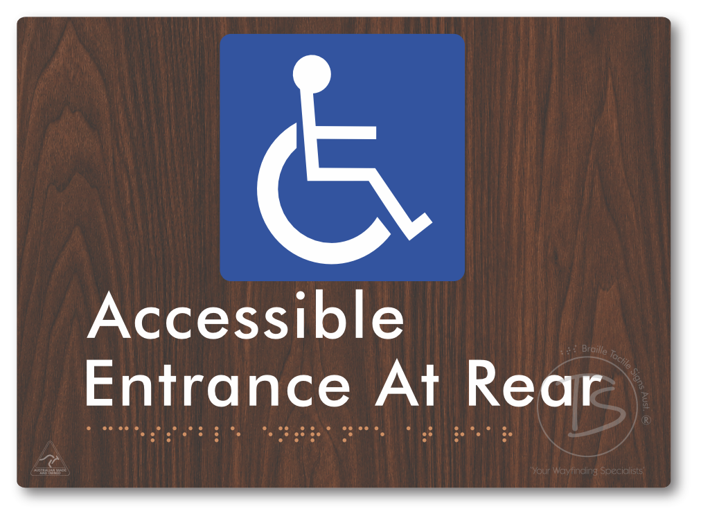 Accessible Entrance at Rear