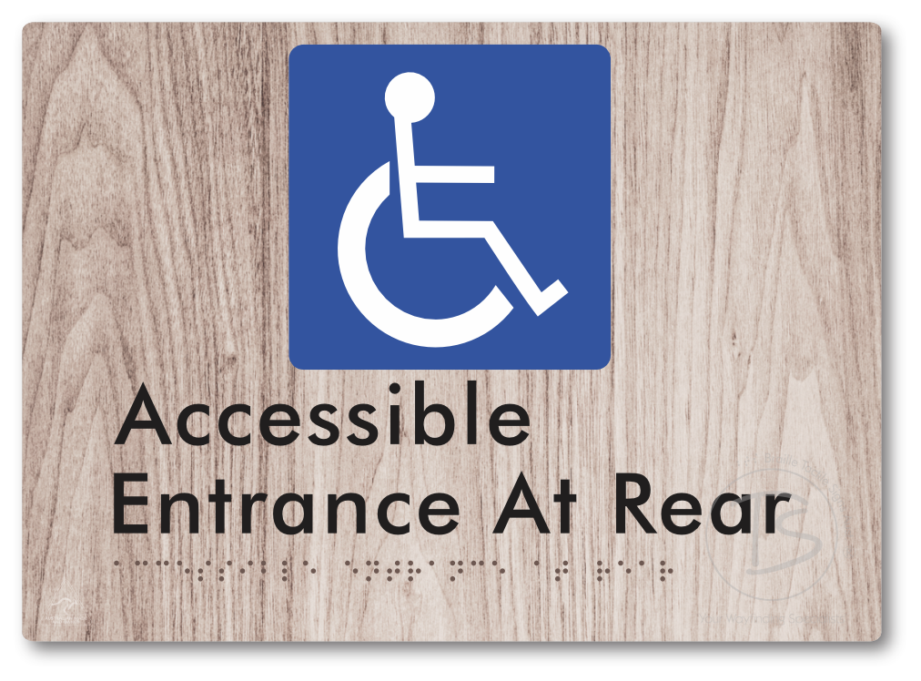 Accessible Entrance at Rear