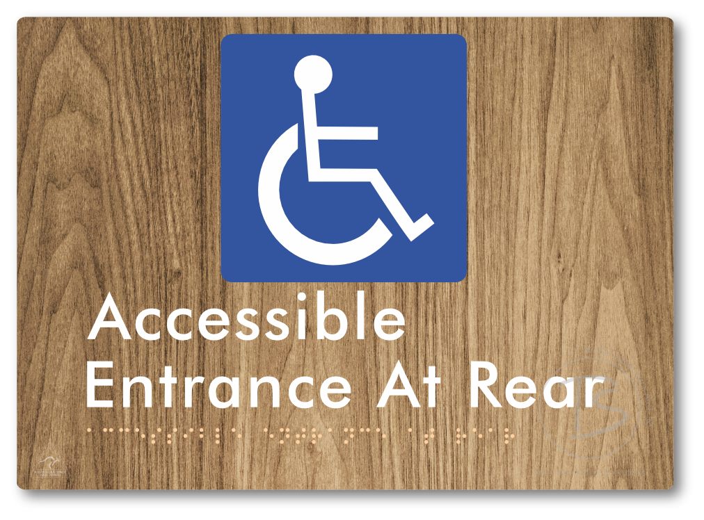 Accessible Entrance at Rear