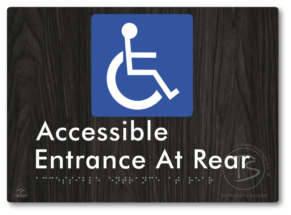 Accessible Entrance at Rear