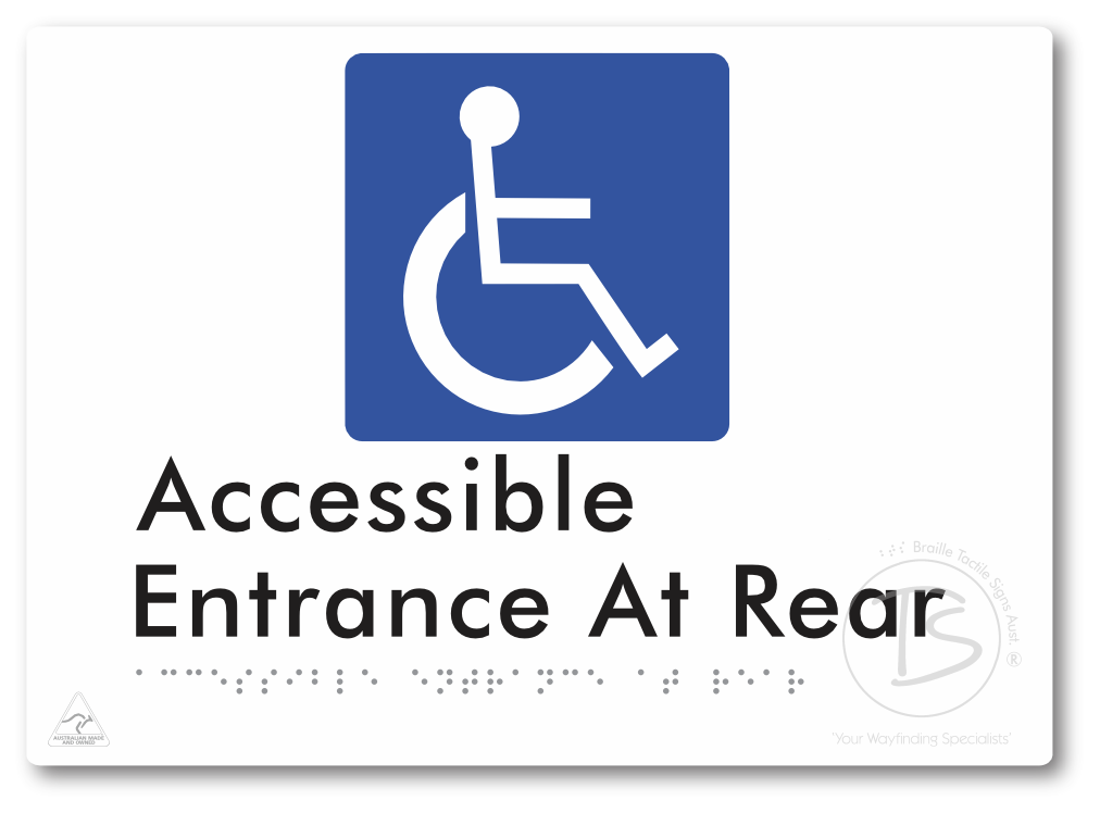 Accessible Entrance at Rear