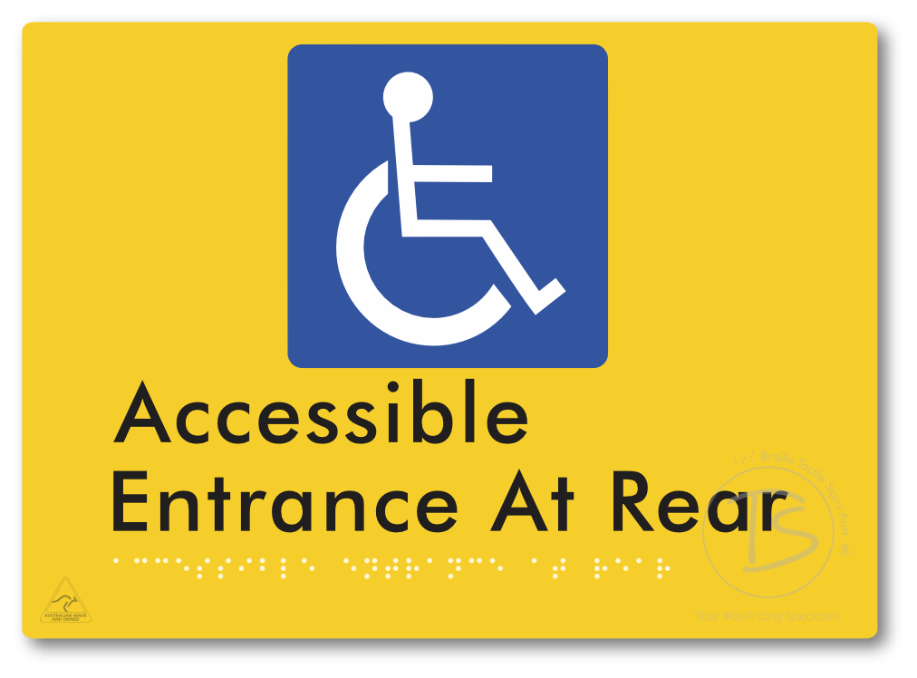 Accessible Entrance at Rear