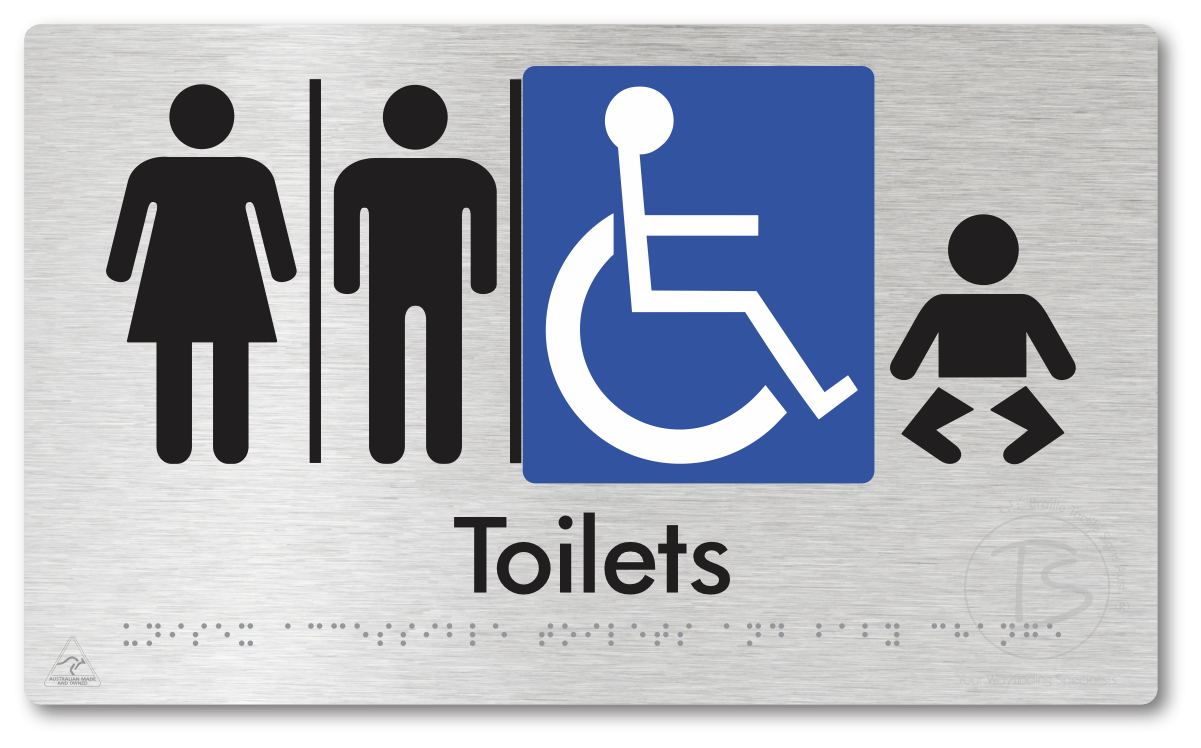 Unisex Accessible Toilets & Baby Change with Double Airlock