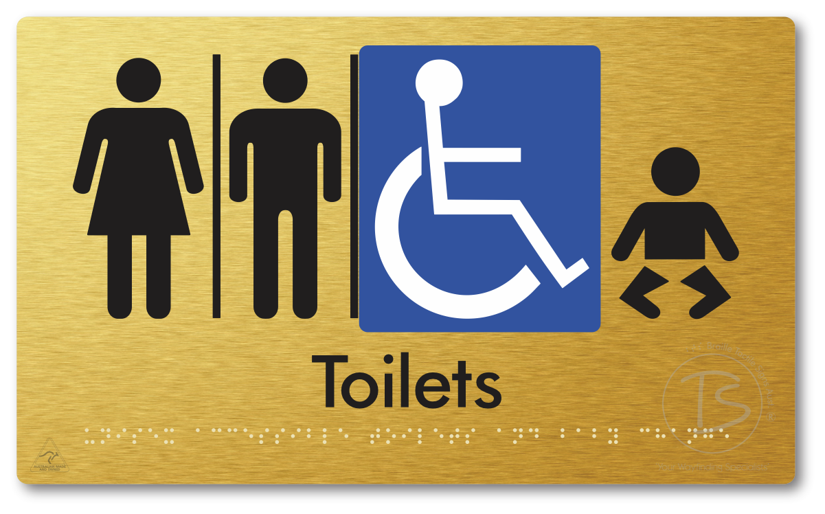 Unisex Accessible Toilets & Baby Change with Double Airlock