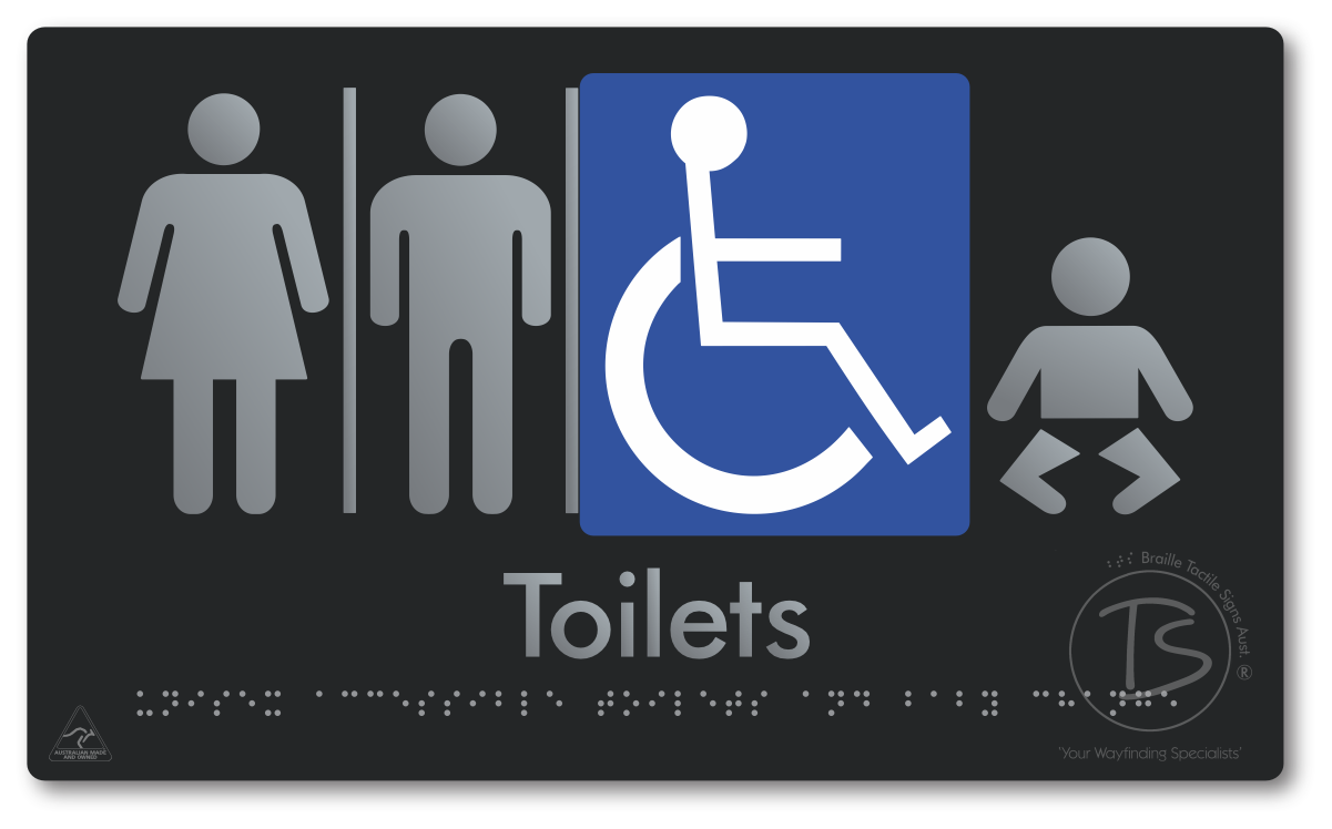 Unisex Accessible Toilets & Baby Change with Double Airlock