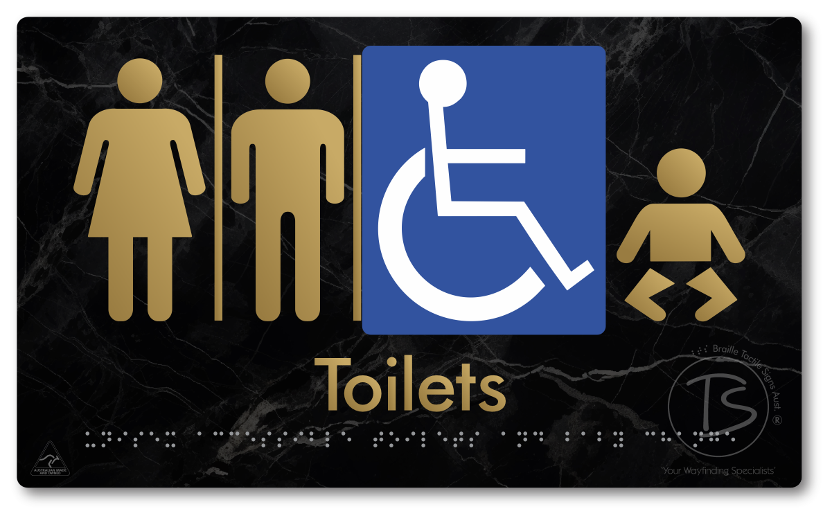 Unisex Accessible Toilets & Baby Change with Double Airlock