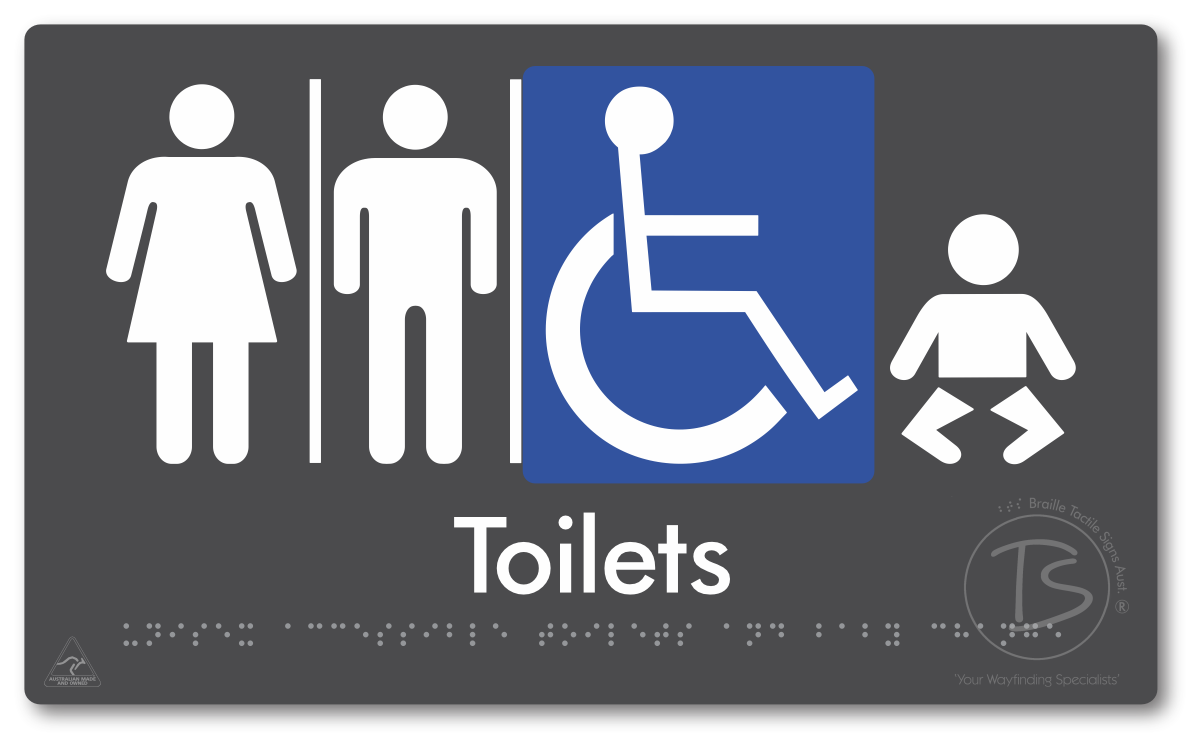 Unisex Accessible Toilets & Baby Change with Double Airlock