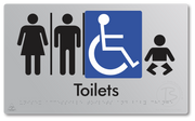 Unisex Accessible Toilets & Baby Change with Double Airlock