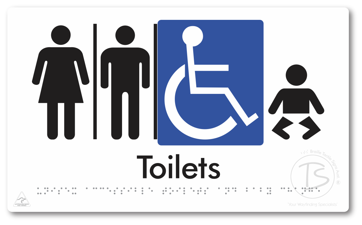 Unisex Accessible Toilets & Baby Change with Double Airlock
