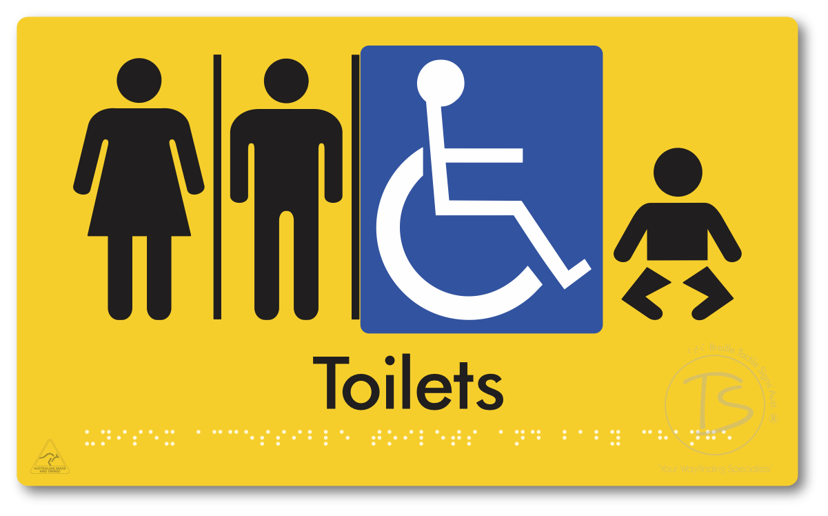 Unisex Accessible Toilets & Baby Change with Double Airlock