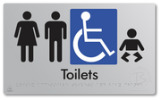 Unisex Accessible Toilets and Baby Change