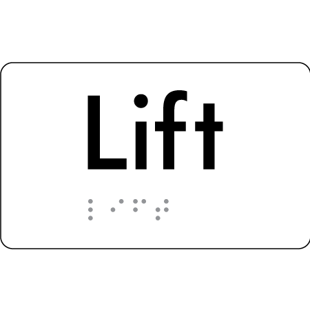 Lift - Braille Tactile Signs Aust.