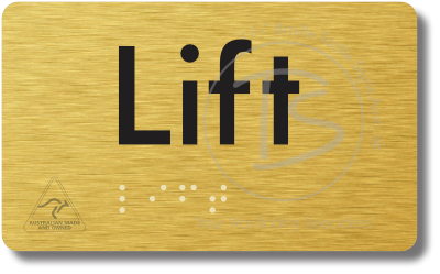 Lift - Braille Tactile Signs Aust.