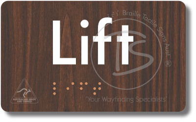 Lift - Braille Tactile Signs Aust.