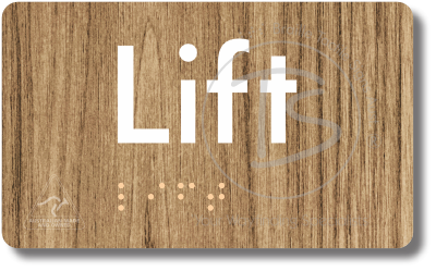 Lift - Braille Tactile Signs Aust.