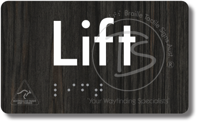 Lift - Braille Tactile Signs Aust.