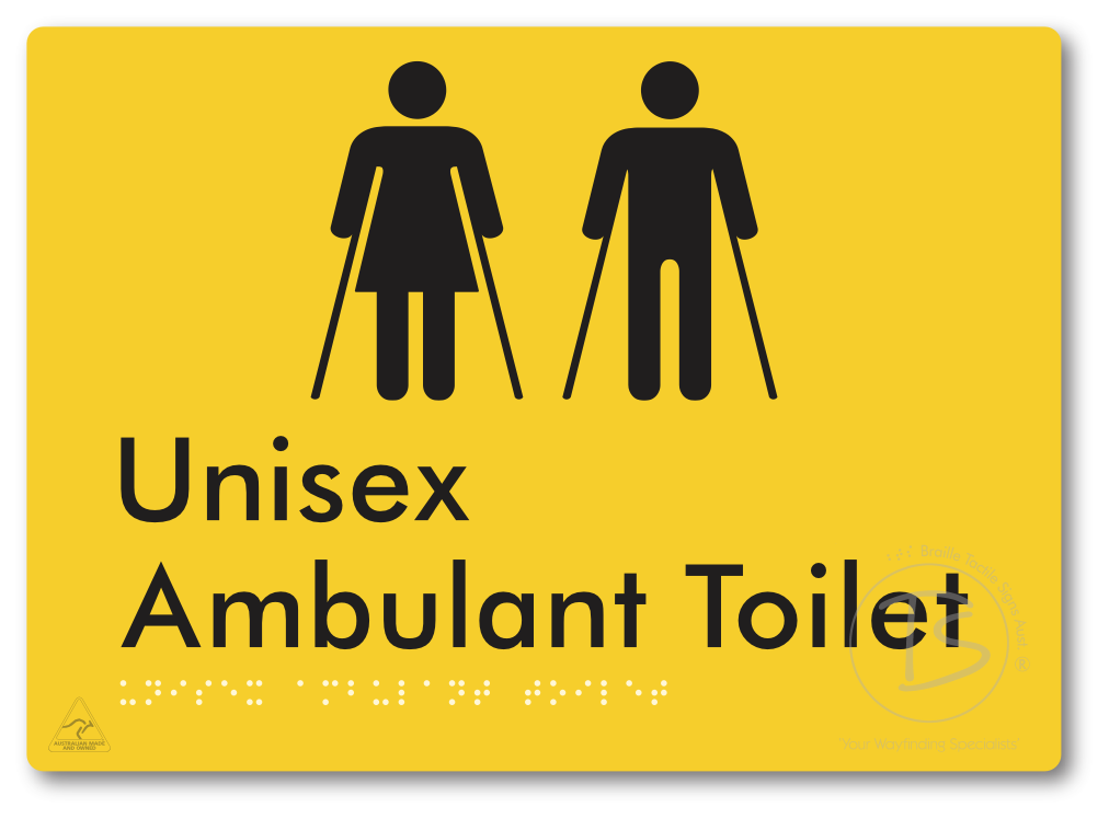 Unisex Ambulant Toilet