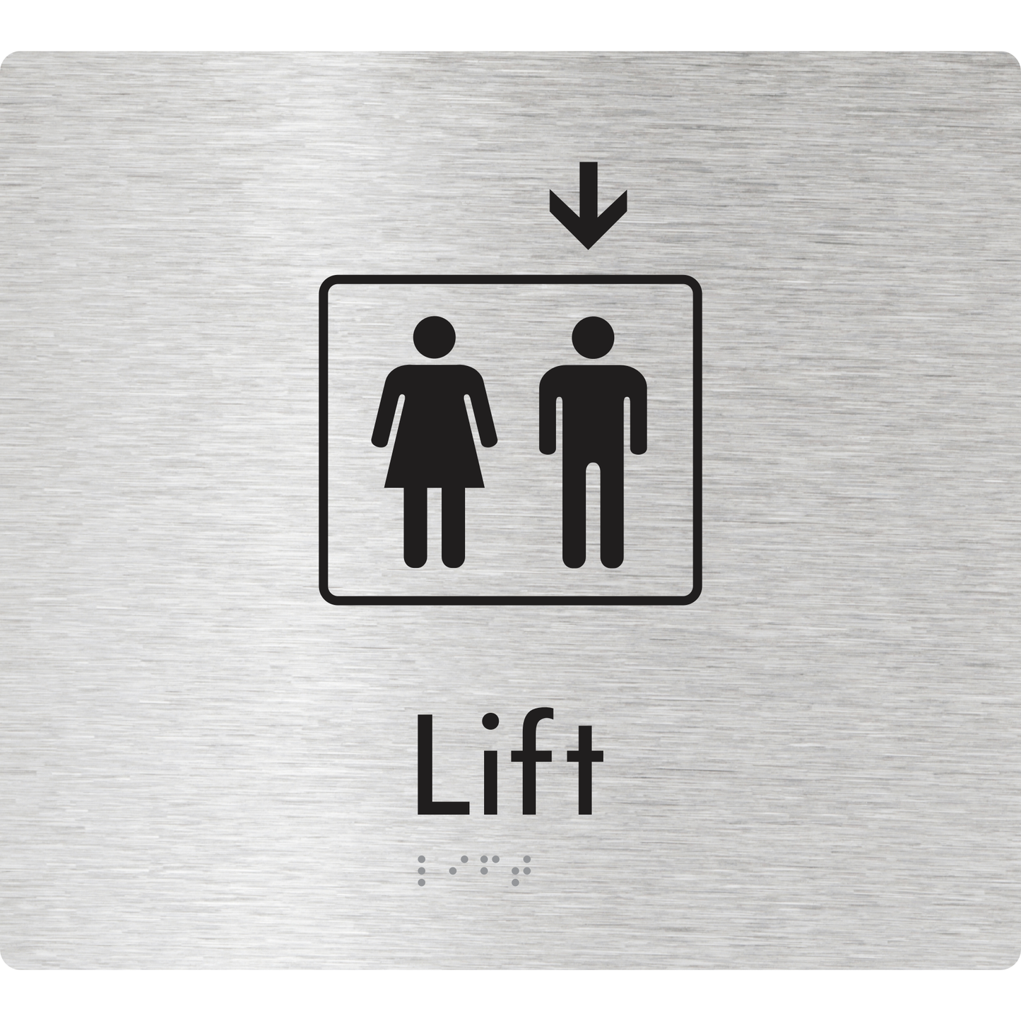 Lift - Down - Braille Tactile Signs Aust.