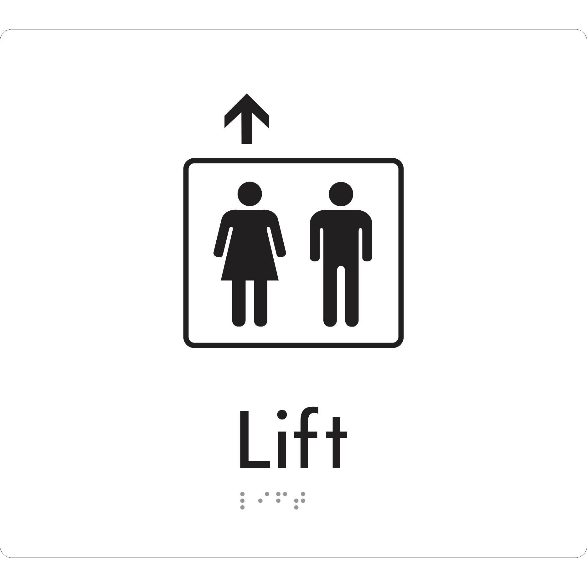 Lift - Up - Braille Tactile Signs Aust.