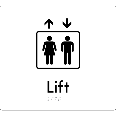 Lift - Braille Tactile Signs Aust.