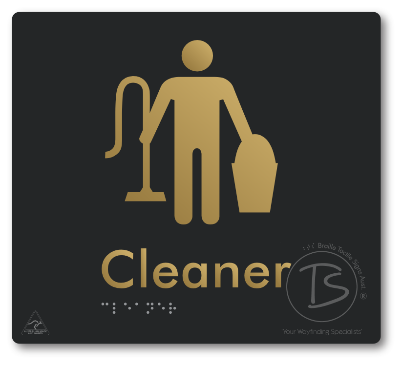 Cleaner - Braille Tactile Signs Aust.