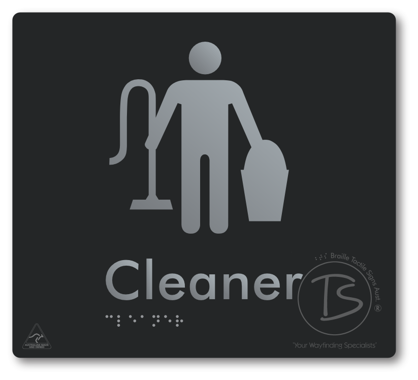 Cleaner - Braille Tactile Signs Aust.