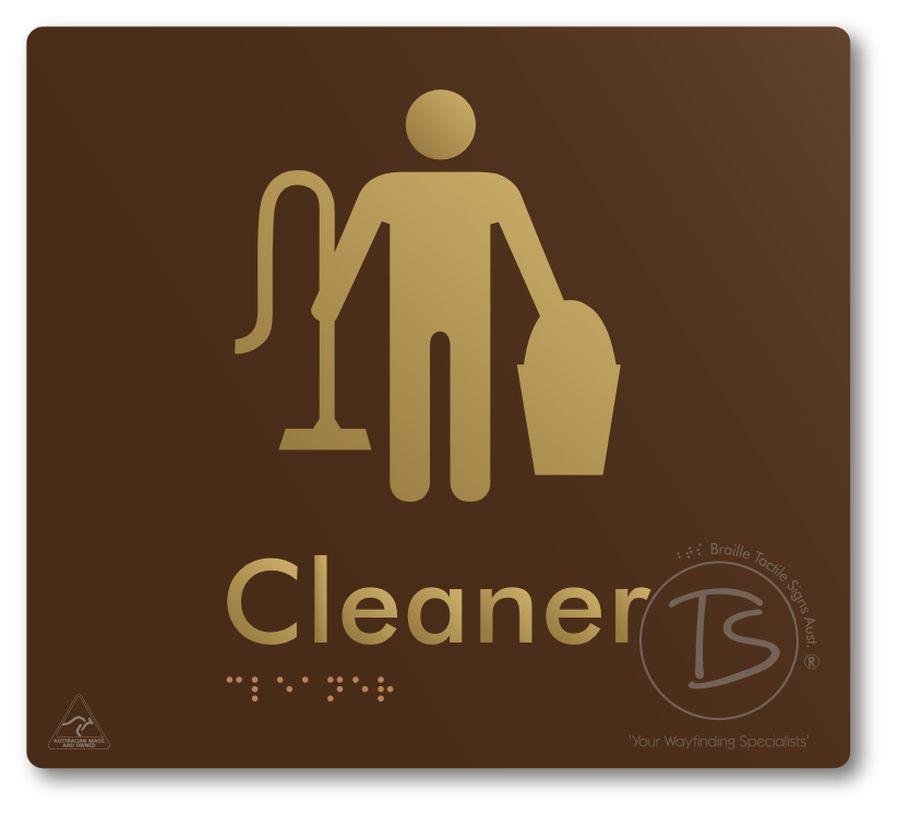 Cleaner - Braille Tactile Signs Aust.