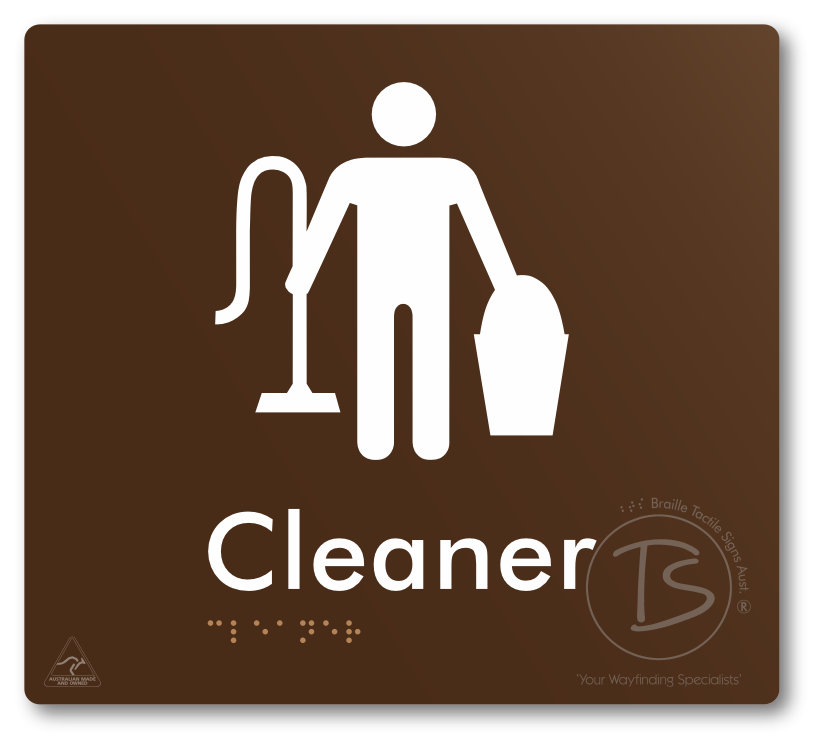 Cleaner - Braille Tactile Signs Aust.