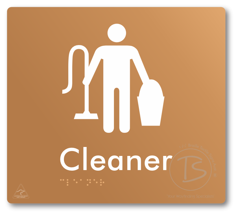 Cleaner - Braille Tactile Signs Aust.