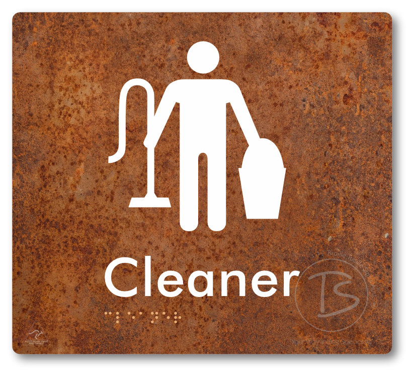 Cleaner - Braille Tactile Signs Aust.