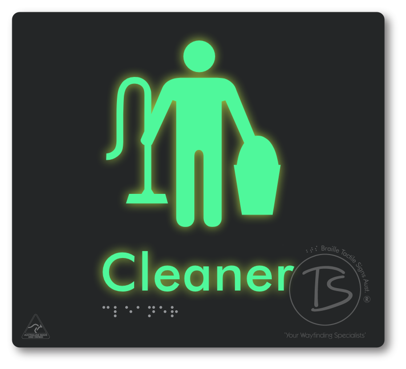 Cleaner - Braille Tactile Signs Aust.