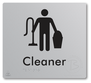 Cleaner - Braille Tactile Signs Aust.