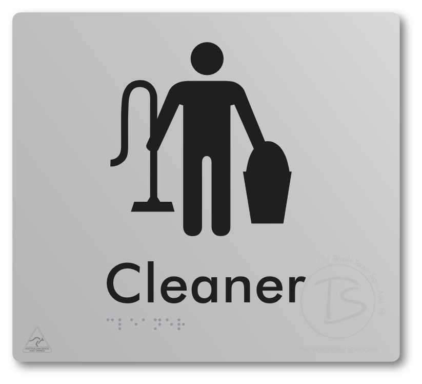 Cleaner - Braille Tactile Signs Aust.