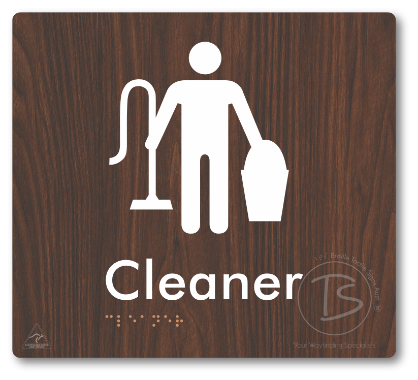 Cleaner - Braille Tactile Signs Aust.