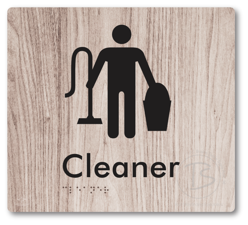 Cleaner - Braille Tactile Signs Aust.