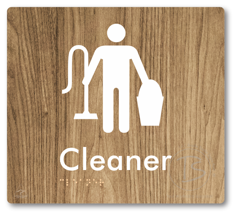 Cleaner - Braille Tactile Signs Aust.