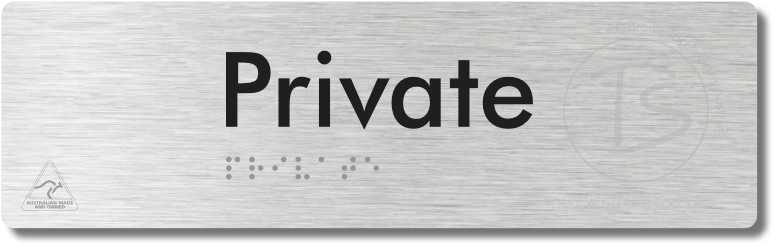 Private - Braille Tactile Signs Aust.