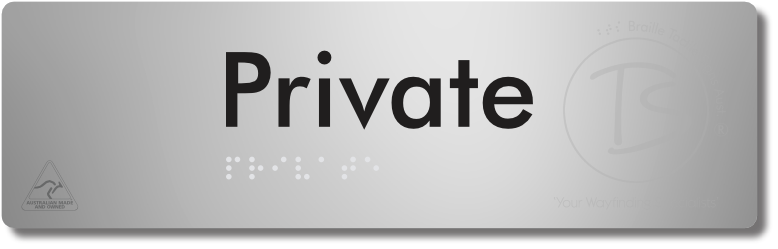 Private - Braille Tactile Signs Aust.