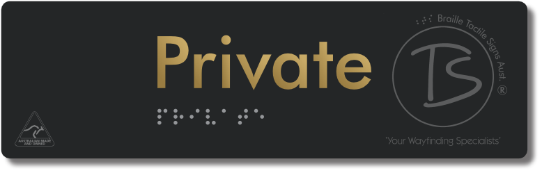 Private - Braille Tactile Signs Aust.