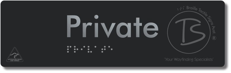 Private - Braille Tactile Signs Aust.