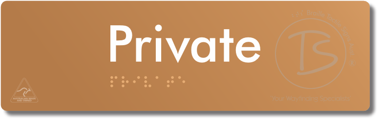 Private - Braille Tactile Signs Aust.