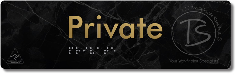 Private - Braille Tactile Signs Aust.