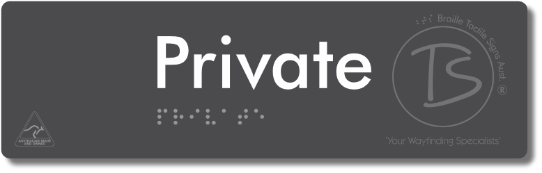 Private - Braille Tactile Signs Aust.