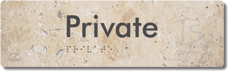Private - Braille Tactile Signs Aust.